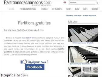 partitionsdechansons.com