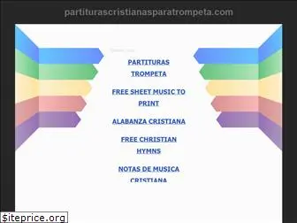 partiturascristianasparatrompeta.com