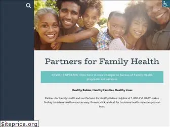 partnersforfamilyhealth.org