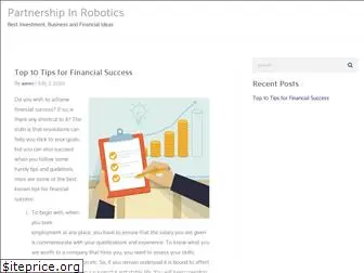 partnershipinrobotics.com