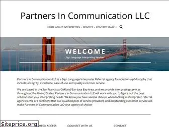 partnersincommunicationllc.com