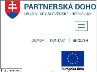 partnerskadohoda.gov.sk