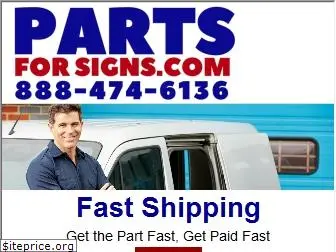 partsforsigns.com