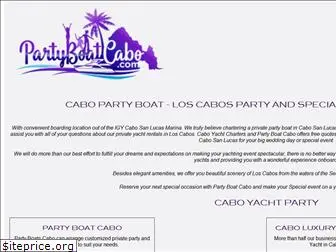 partyboatcabo.com