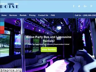 partybusboise.com