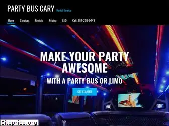 partybuscary.com