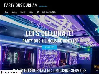 partybusdurham.net