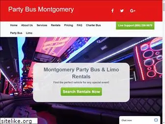 partybusmontgomery.com