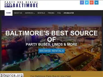 partybusrentalbaltimore.com