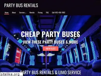 partybusrentals.net