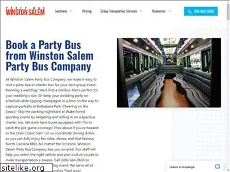 partybuswinstonsalem.com