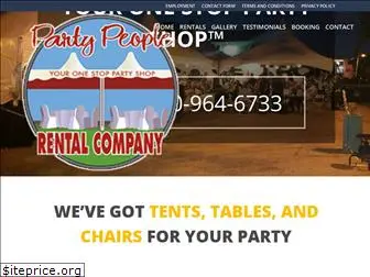 partypeoplerental.com