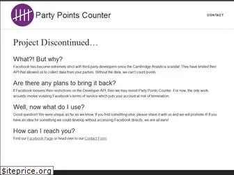 partypointscounter.com