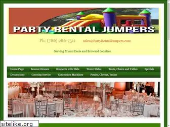 partyrentaljumpers.com