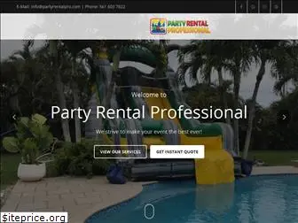 partyrentalpro.com