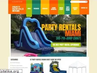 partyrentals-miami.com