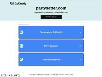 partysetter.com thumbnail