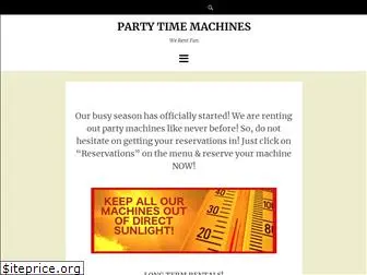 partytimemachines.com