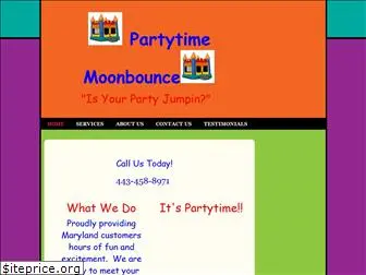 partytimemoonbounce.com