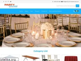 partyunlimitedrental.com