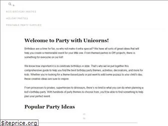 partywithunicorns.com