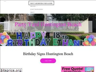 partyyardhuntingtonbeach.com