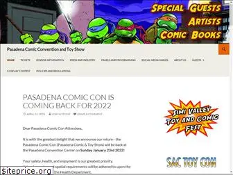 pasadenacomicandtoyshow.com