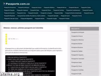 pasaporte.com.co