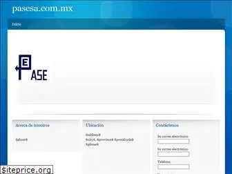 pasesa.com.mx