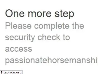 passionatehorsemanship.com