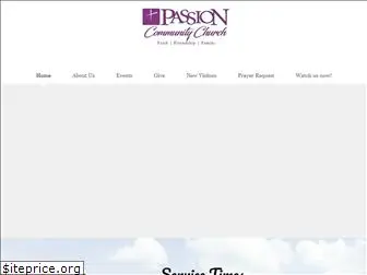 passioncommunitychurch.com