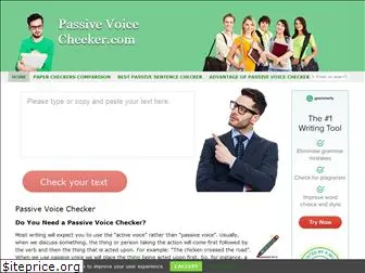passivevoicechecker.com