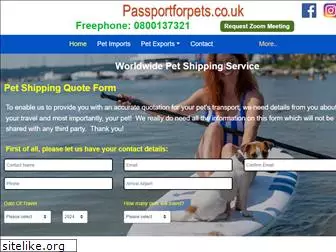 passportforpets.co.uk