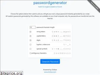 passwordgenerator.clicface.com