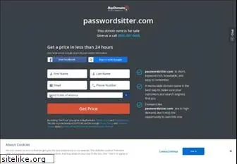 passwordsitter.com