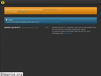 pastebin.aquilenet.fr