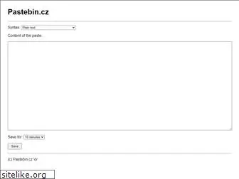 pastebin.cz