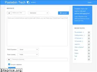 pastebin.tech