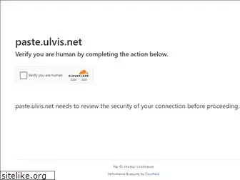 pastebin.ulvis.net