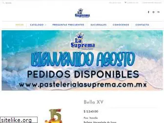 pastelerialasuprema.com.mx