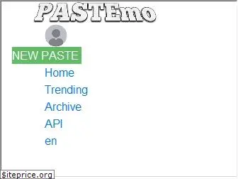 pastemo.com