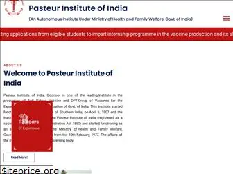 pasteurinstituteindia.com