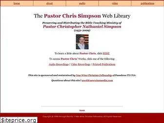 pastorchrissimpson.com