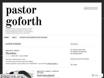 pastorgoforth.com