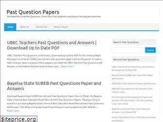 pastquestionpapers.com.ng