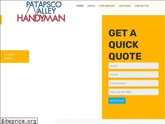 patapscovalleyhandyman.com