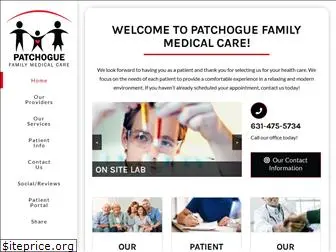 patchoguefamilymedicalcare.com