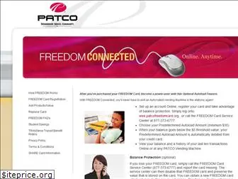 patcofreedomcard.org
