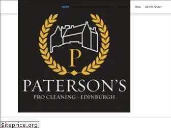 patersonsprocleaning.co.uk
