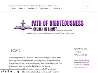 pathofrighteousness.org